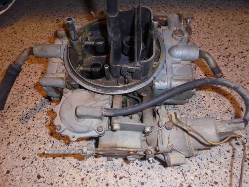 Holley 4 barrel carburetor, big truck, list 8273-1, governor, look