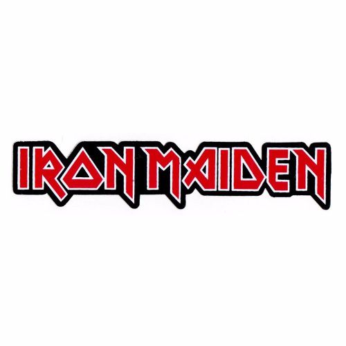 Iron maiden rock heavy metal music bumper wall car window truck sticker decal