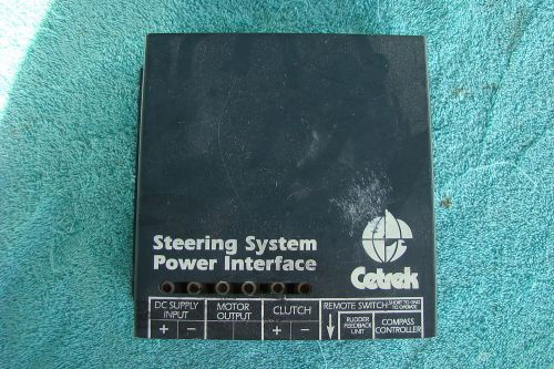 Cetrek steering system power interface autopilot