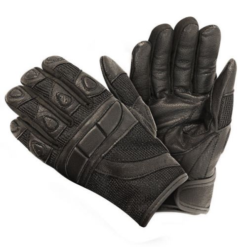 Xelement women&#039;s cool rider black mesh motorcycle gloves