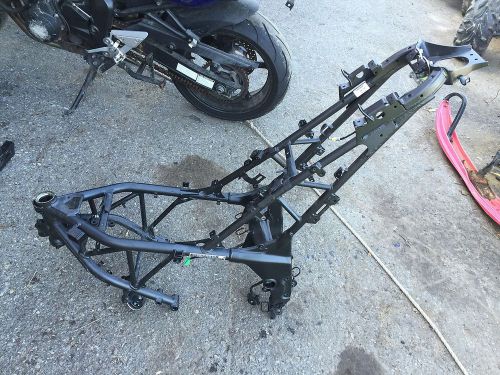 15 16 honda cbr300r cbr 300r 300 frame chassis straight rebuildable slvg