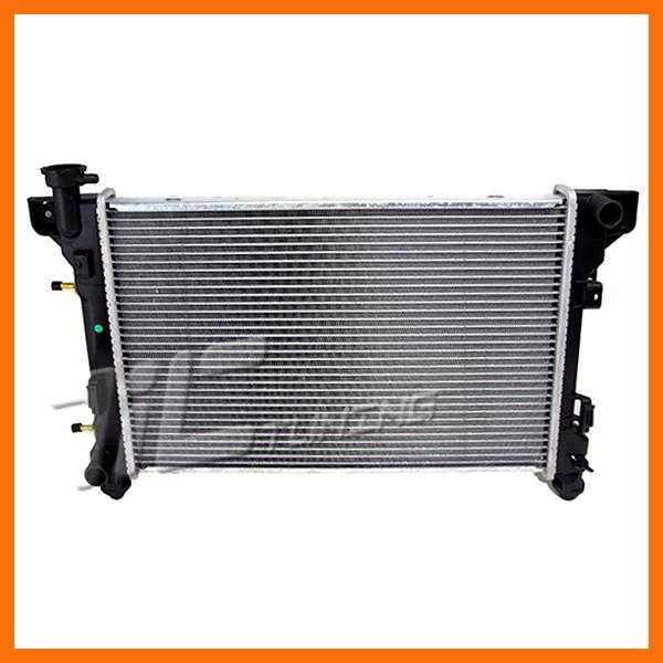 Brand new radiator unit 91-93 chrysler dynasty 2.5 l4 imperial 3.3l v6 auto a/t