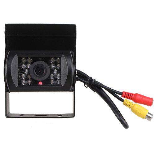 Car rear view reverse backup parking camera waterproof 18 ir led night vision