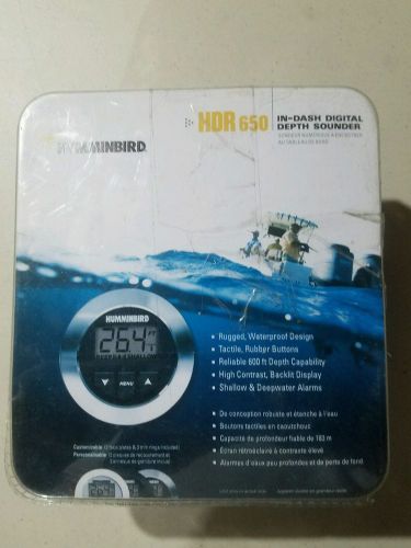 Humminbird hdr650 boat in-dash digital depth sounder