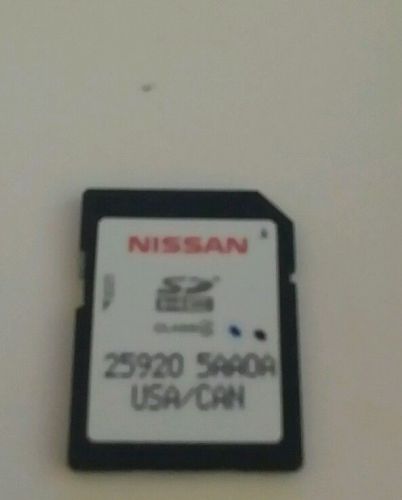 Genuine nissan murano map data 25920 5aa0a sd card navigation