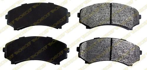 Monroe fx867 brake pad or shoe, front-monroe prosolution semi-metallic brake pad