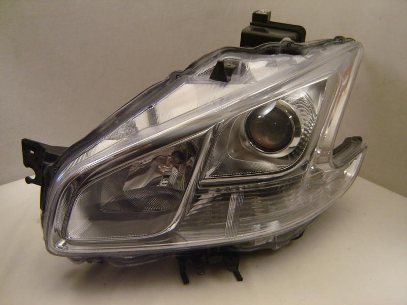 Nissan maxima left xenon hid headlight 09 10 11 oem 