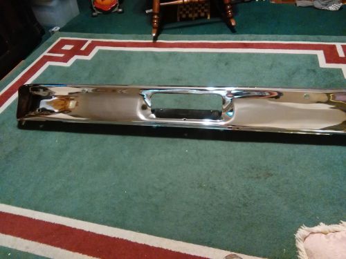 1964 ford fairlane rear bumper