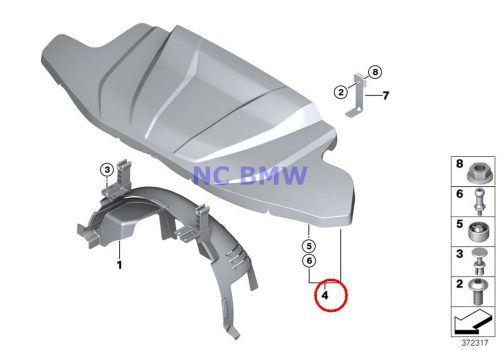 Bmw genuine fan cowl engine cooling radiator design cover e82e