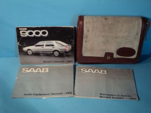 86 1986 saab 9000 owners manual