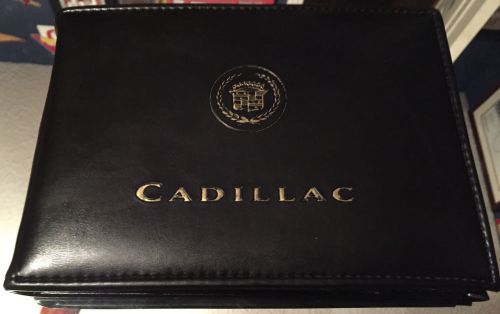 2000 cadillac deville owners manual in leather case free shipping