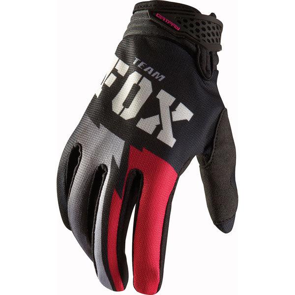 Black/pink m fox racing dirtpaw women's glove 2013 model