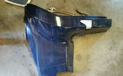 2005 200 hp evinrude etec starboard left side lower bottom cowling inv626