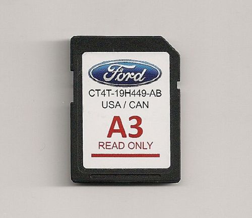 2013 ford escape flex fusion taurus f150 navigation sd card map version a3 oem