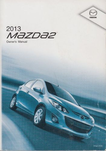 2013 mazda 2 owners manual guide book