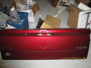 Dodge ram 3500 tailgate used 2013