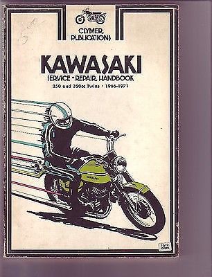 Kawasaki motorcycle 250 350 cc twins 1966 67 68 69 70 71 service repair manual