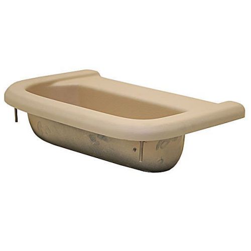 Tracker 126584 plastic 14 1/2 x 10 x 5 1/2 inch tan boat storage compartment box