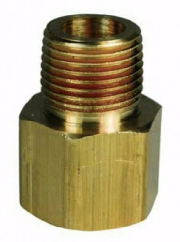 Brass pipe 3/8 male nptf x 3/8 female nptf threaded adapter reducer