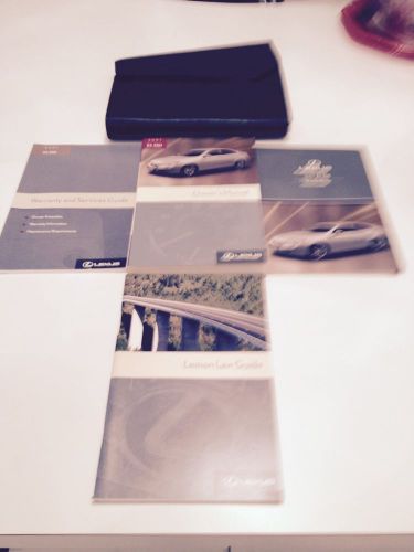 2007 lexus es350 car owners manual