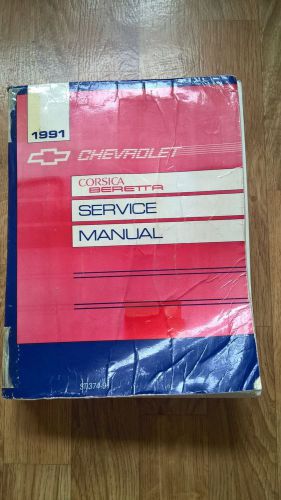 Chevrolet corsica beretta service manual 1991