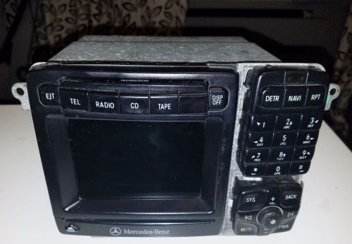 Mercedes w220 s-class navigation head unit part number a 220 820 35 89