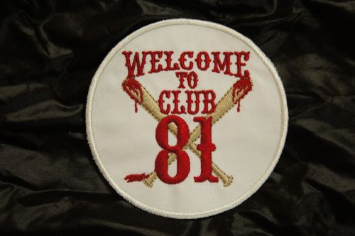 Support 81 welcome to club 81 angels 666 hells vest patch outlaw biker 1% er new