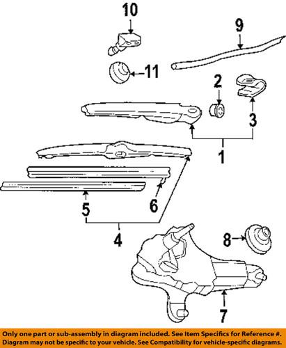 Toyota oem 8513042061 windshield wiper motor