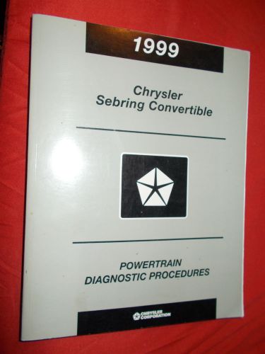 1999 chrysler sebring convertible powertrain diagnostic procedures