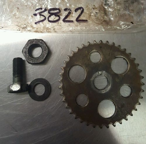 1986 yamaha yfm200 cam sprocket gear used #3822