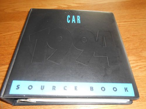 1994 ford source book showroom album brochure catalog t-bird probe taurus etc.