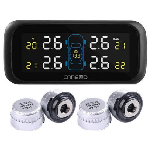 U903e car tpms tire pressure monitoring system cigarette lighter supply power wi