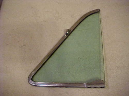 Fomoco ford tinted safety glass vent wing window galaxie falcon car truck 500 ??