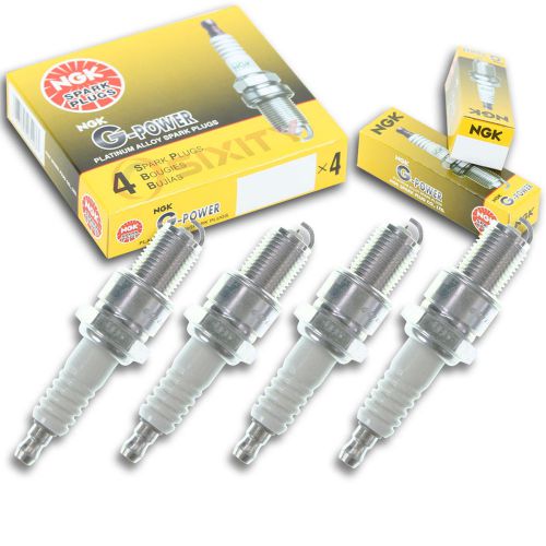 4pcs chrysler lm318a ngk g-power spark plugs 8 cyl kit set engine zg