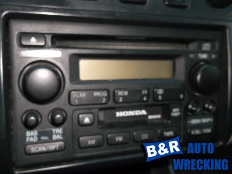 Radio/stereo for 01 02 honda accord ~ am-fm-cd-cass sdn 4 dr