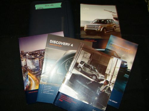 2010 land rover lr4 owners manual with case lan101