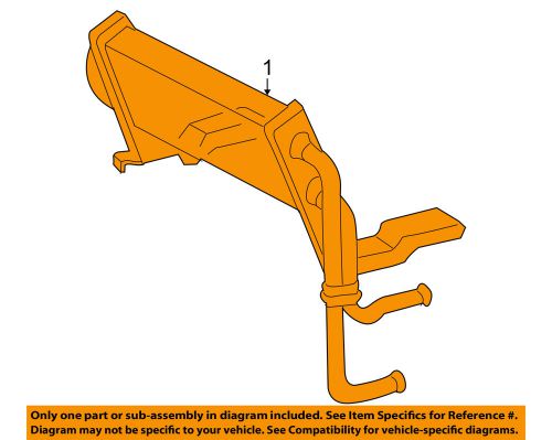 Ford oem 04-08 f-150-power steering return hose 8l3z3d746e