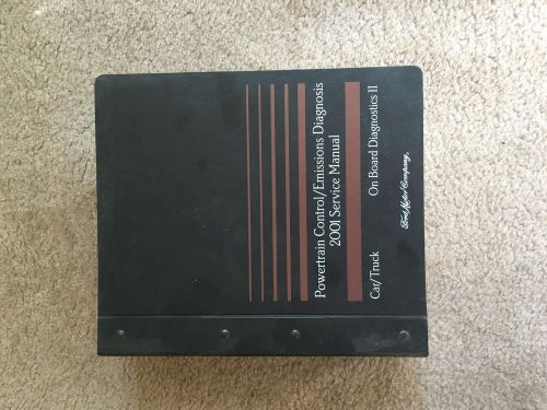 2001 ford powertrain/emissions obd ii car/truck service manual