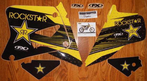 Fx suzuki rm 85 rockstar shroud graphics kit rm85 2002 to 2016 18-14410