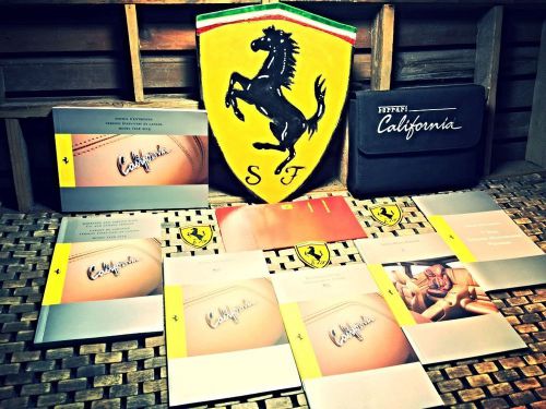 2014 ferrari california owners manual + infotainment guide (french canada) oem