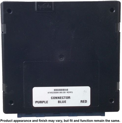 Cardone industries 73-1857f remanufactured electronic control unit