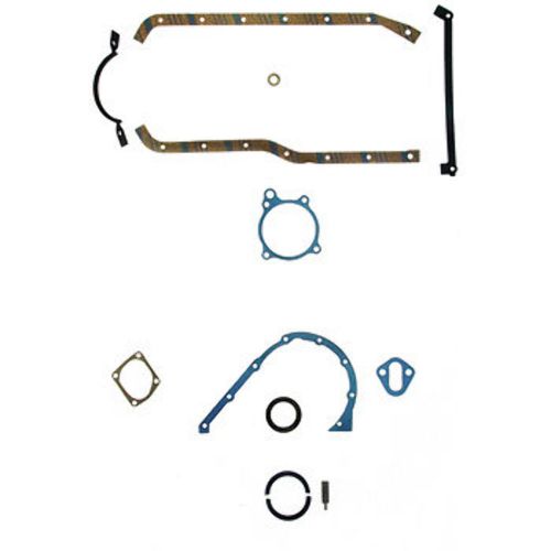 Nib mercruiser 4 cyl 2.5l 3.0l conversion set w/2pc rear seal 4pc pan gasket