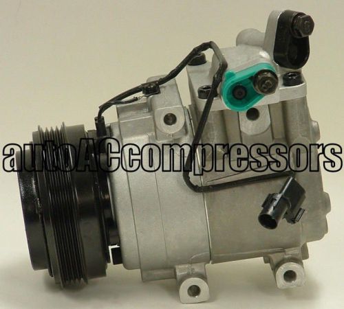 New ac compressor fits 2004 03 02 01 kia spectra l4 gsx ex lx ls gs base