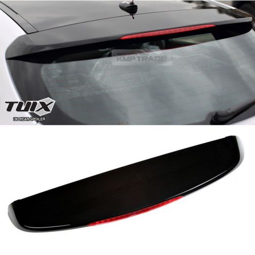 Oem rear roof spoiler led brake light painted for hyundai 2013-17 elantra gt i30