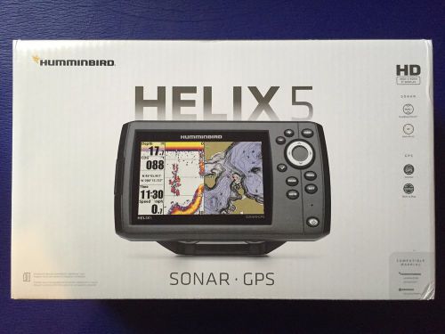 Humminbird helix 5 sonar/gps combo 409610-1