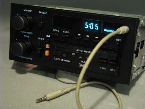 1989 89 90 91 buick riviera gm delco radio cassette aux input