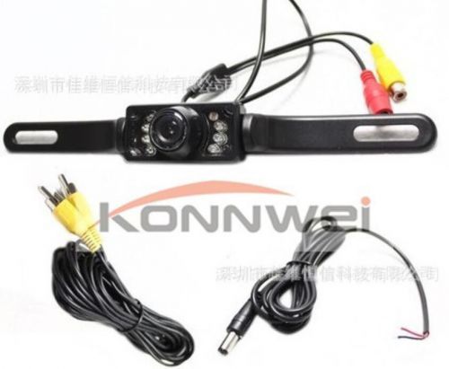 Car rear view monitor licence camera plate rearview rear view backup clearly