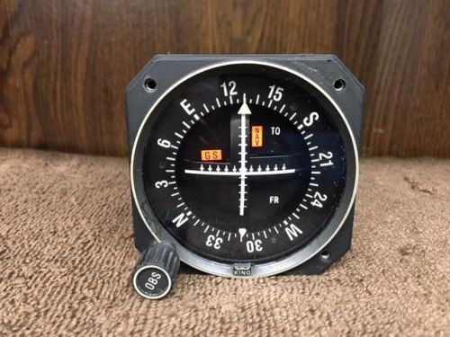 King ki-204 vor/loc/glideslope indicator ( 8130-3 )