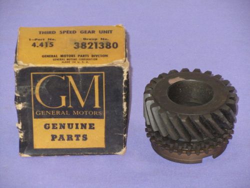 Nos 1961-69 chevrolet third speed transmission gear , chevelle,corvair