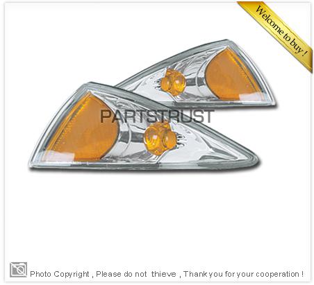 00-02 chevy cavalier parking signal side marker lights lamps left + right side